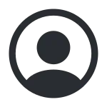 Profile Circle SVG Icon